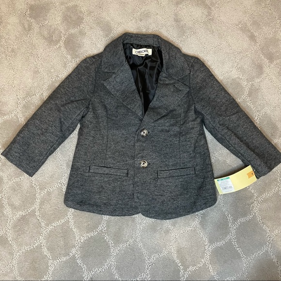 Brand New Cherokee Baby Boy Blazer - Size 18M - Stylish & Adorable - Picture 1 of 1